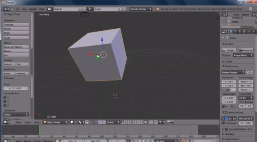 3d animation software open source